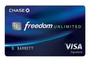 Chase Freedom Unlimited Credit Card